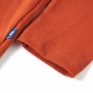 Kinder-Langarmshirt Rostbraun 104 Kinder-Langarmshirt Rostbraun 104