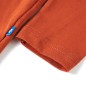 Kinder-Langarmshirt Rostbraun 128 Kinder-Langarmshirt Rostbraun 128