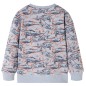 Kinder-Sweatshirt Grau Melange 92 Kinder-Sweatshirt Grau Melange 92