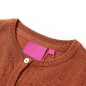 Kinder-Strickjacke Cognac 104 Kinder-Strickjacke Cognac 104