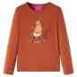 Kinder-Langarmshirt Cognac 104 Kinder-Langarmshirt Cognac 104