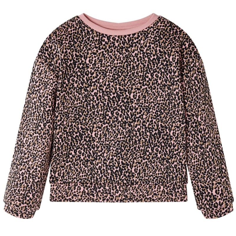 Kinder-Sweatshirt Mittelrosa 140 Kinder-Sweatshirt Mittelrosa 140