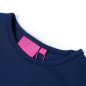 Kinder-Langarmshirt Marineblau 140 Kinder-Langarmshirt Marineblau 140