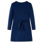 Kinderkleid mit Langen Ärmeln Marineblau 116 Kinderkleid mit Langen Ärmeln Marineblau 116