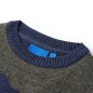 Kinderpullover Gestrickt Marineblau 140 Kinderpullover Gestrickt Marineblau 140