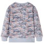 Kinder-Sweatshirt Grau Melange 116 Kinder-Sweatshirt Grau Melange 116