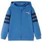 Kinder-Kapuzenpullover Blau 92 Kinder-Kapuzenpullover Blau 92