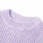 Kinder-Pulloverweste Gestrickt Helllila 140 Kinder-Pulloverweste Gestrickt Helllila 140