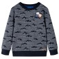Kinder-Sweatshirt Marineblau Melange 140 Kinder-Sweatshirt Marineblau Melange 140