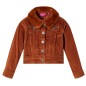 Kinderjacke Cord Cognac 140 Kinderjacke Cord Cognac 140