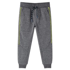 Kinder-Trainingshose Grau Melange 140