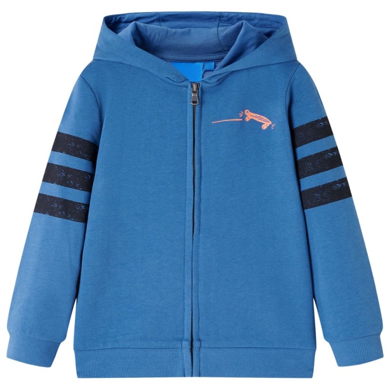 Kinder-Kapuzenpullover Blau 104 Kinder-Kapuzenpullover Blau 104