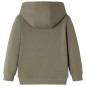 Kinder-Kapuzenpullover Khaki 116 Kinder-Kapuzenpullover Khaki 116