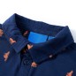 Kinderhemd Marineblau 116 Kinderhemd Marineblau 116