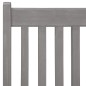 Verstellbare Gartenstühle 6 Stk. Grau Massivholz Akazie Verstellbare Gartenstühle 6 Stk. Grau Massivholz Akazie