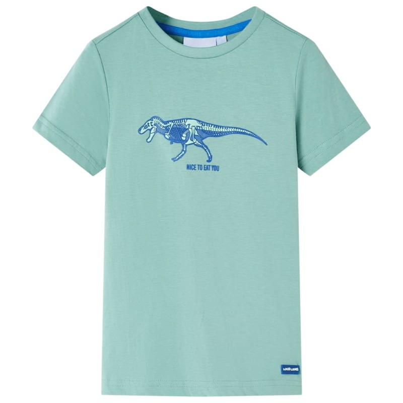 Kinder-T-Shirt Helles Khaki 140 Kinder-T-Shirt Helles Khaki 140