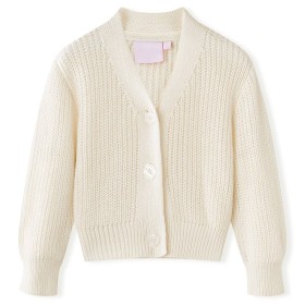 Kinder-Strickjacke Schneeweiß 128