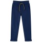 Kinderhose mit Kordelzug Marineblau 140 Kinderhose mit Kordelzug Marineblau 140