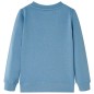 Kinder-Sweatshirt Mittelblau 116 Kinder-Sweatshirt Mittelblau 116