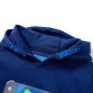Kinder-Kapuzenpullover Dunkelblau 116 Kinder-Kapuzenpullover Dunkelblau 116