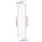vidaXL Möbelgriffe 10 Stk. Golden 160 mm Edelstahl vidaXL Möbelgriffe 10 Stk. Golden 160 mm Edelstahl