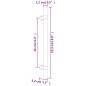 vidaXL Möbelgriffe 10 Stk. Silbern 160 mm Edelstahl vidaXL Möbelgriffe 10 Stk. Silbern 160 mm Edelstahl