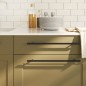 vidaXL Möbelgriffe 20 Stk. Schwarz 320 mm Edelstahl vidaXL Möbelgriffe 20 Stk. Schwarz 320 mm Edelstahl