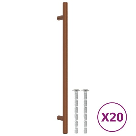 vidaXL Möbelgriffe 20 Stk. Bronzen 224 mm Edelstahl