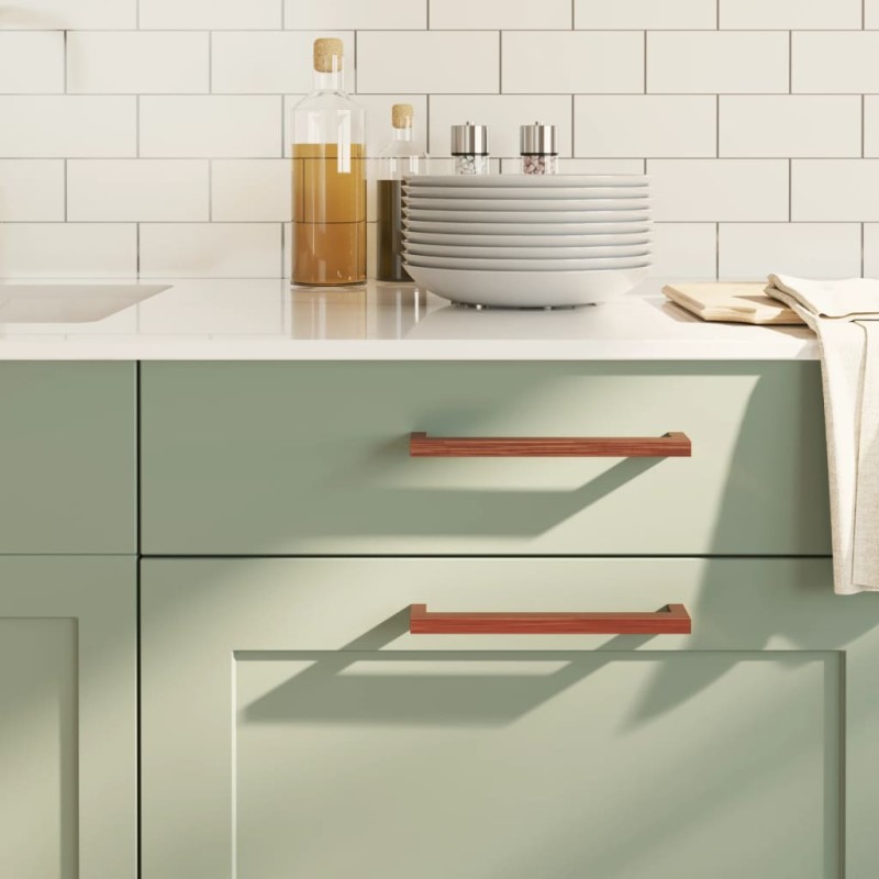 vidaXL Möbelgriffe 20 Stk. Bronzen 192 mm Edelstahl vidaXL Möbelgriffe 20 Stk. Bronzen 192 mm Edelstahl