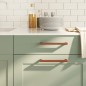 vidaXL Möbelgriffe 20 Stk. Bronzen 192 mm Edelstahl vidaXL Möbelgriffe 20 Stk. Bronzen 192 mm Edelstahl