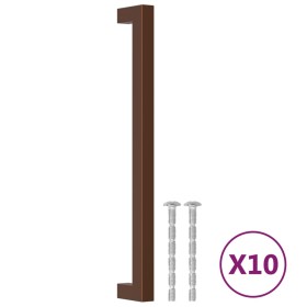 vidaXL Möbelgriffe 10 Stk. Bronzen 224 mm Edelstahl