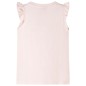 Kinder-T-Shirt mit Rüschenärmeln Zartrosa 128 Kinder-T-Shirt mit Rüschenärmeln Zartrosa 128