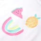 Kinder-T-Shirt Ecru 116 Kinder-T-Shirt Ecru 116