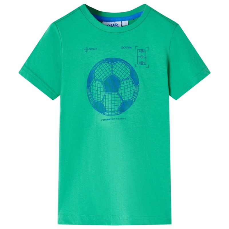 Kinder-T-Shirt Grün 116 Kinder-T-Shirt Grün 116