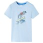 Kinder-T-Shirt Hellblau 128 Kinder-T-Shirt Hellblau 128