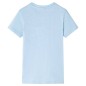 Kinder-T-Shirt Hellblau 128 Kinder-T-Shirt Hellblau 128