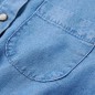 Kinderkleid mit Langen Ärmeln Marineblau und Jeansblau 104 Kinderkleid mit Langen Ärmeln Marineblau und Jeansblau 104
