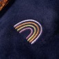 Kinder-Kapuzenjacke Marineblau 116 Kinder-Kapuzenjacke Marineblau 116
