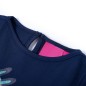 Kinder-Langarmshirt Marineblau 116 Kinder-Langarmshirt Marineblau 116