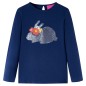 Kinder-Langarmshirt Marineblau 140 Kinder-Langarmshirt Marineblau 140