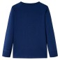 Kinder-Langarmshirt Marineblau 92 Kinder-Langarmshirt Marineblau 92