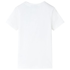 Kinder-T-Shirt Ecru 92