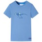 Kinder-T-Shirt Mittelblau 140 Kinder-T-Shirt Mittelblau 140