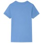 Kinder-T-Shirt Mittelblau 140 Kinder-T-Shirt Mittelblau 140