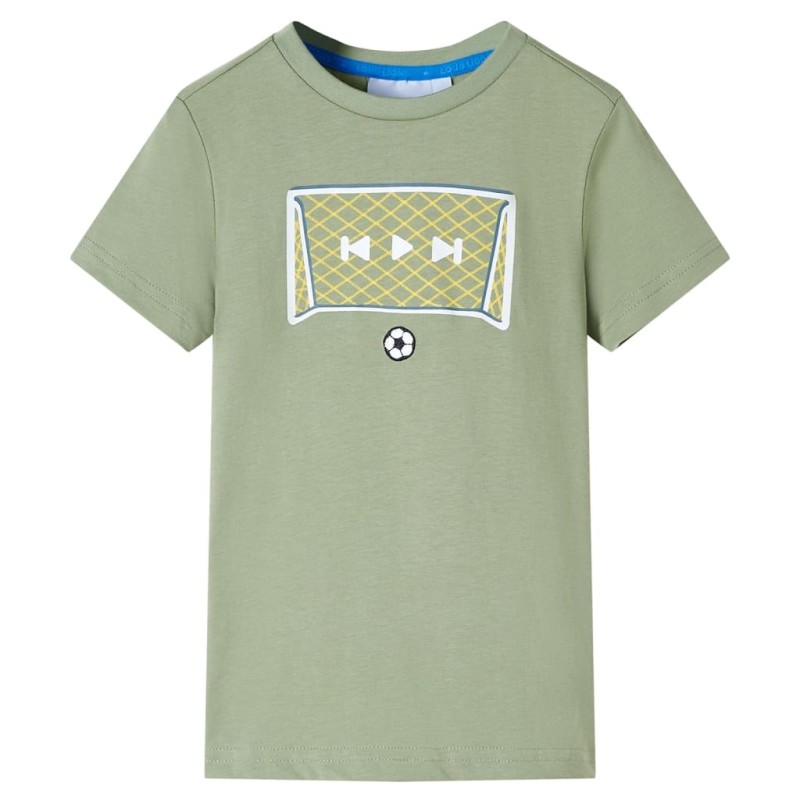 Kinder-T-Shirt Helles Khaki 92 Kinder-T-Shirt Helles Khaki 92