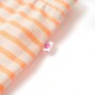 Kinderrock mit Streifen Gerade Neonorange 128 Kinderrock mit Streifen Gerade Neonorange 128