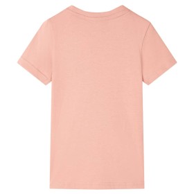 Kinder-T-Shirt Hellorange 92