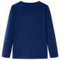 Kinder-Langarmshirt Marineblau 104 Kinder-Langarmshirt Marineblau 104