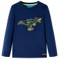 Kinder-Langarmshirt Marineblau 128 Kinder-Langarmshirt Marineblau 128