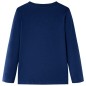 Kinder-Langarmshirt Marineblau 128 Kinder-Langarmshirt Marineblau 128